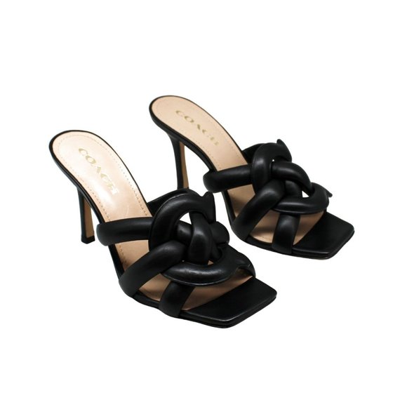 Coach Shoes - COACH Kellie Leather Sandal - Elevate Your Summer Wardrobe with Style and Comfor